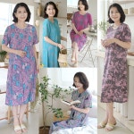 쉬즈 반소매 쿨홈드레스 중년여성의류 H8521