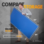 당구대 당구대용 네트 세트가 JOOLA 탁구 변환 탑 - 당구대를 탁구대로 변환하는 규정 보호용 폼 패딩 스틸 프레임 옵션 Standard