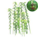 20Pcs 플라스틱 미니어처 모델 나무 풍경 대나무 모래 장난감 테이블