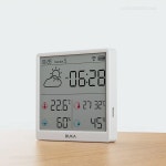 DUKA 스마트 와이파이 온도 습도 날씨 센서 실내 시계 습도계 디지털 관측소