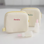 소소한빛 소소한빛 어린이집 유치원 파우치 네임 준비물 방수 보냉 약파우치 글씨형 깔끔체 젤아이스팩 추가 3000원