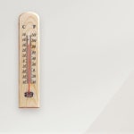 벽걸이 우드 나무 섭씨 화씨 온도계 RD-10467