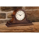 불로바 애쉬빌 맨틀 시계 체리 Clock B1514