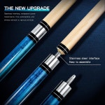 티커완 58 19온스 20온스 메이플 당구 스틱 풀 큐 세트 팁 하드우드 캐나다 프로페셔널 19Oz