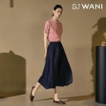 에스제이와니 SJ와니 플리츠 와이드 큐롯팬츠 1종