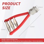 치일루 시작 클램프 테니스 라켓 알루미늄 플라스틱 배드민턴 3 스프링 스타터 스트링 도구