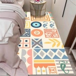 봄봄 파스텔 일러스트 홈 주방 거실 발매트