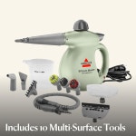 BISSELL 스팀 샷 타일 그라우트 창문 욕실 주방 패브릭 도구용 옴니리치 휴대용 클리너 Steam Shot