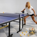 POPETPOP 탁구공 피커 테이블 테니스공 수집기 회수 도구 텔레스코핑 픽업 네트 보관용