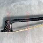 커넷 44 성인용 섬유 카본 백마털용 직조 탄소 활 바이올린 DS-PC 1개