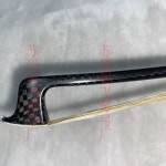 커넷 44 성인용 섬유 카본 백마털용 직조 탄소 활 바이올린 DS-PC 1개