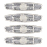 산악 자전거 도로 장식 안전 경고를 위한 사이버원 3 PCS 휠 스포크 리플렉터