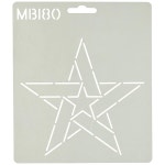 퀼팅 크리에이션스 파이브 포인티드 스타 퀼트 스텐실 5