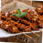 직화 숯불 데리야끼 닭꼬치 닭꼬지 800g 20gX40개