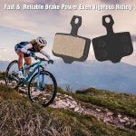 4쌍의 자전거 디스크 브레이크 패드 스램 패드에 호환 Avid Elixir E1 E5 E7 ER CR XO DB1 DB3 DB5 MTB 공구 반금속 Nutt