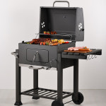 꾸버스 꾸버스 꾸버스 그랜드가든S 스텐 바베큐그릴 특대형 스텐석쇠 야외 훈제 숯불 직화 그릴 캠핑 펜션