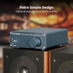 가정용 스피커용 Fosi 오디오 V1 0G 2채널 클래스 D 미니 스테레오 앰프 50W x 2 전원 공급 장치 TPA3116