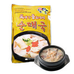 선미식품 뚝배기 통도야지 순대국 600g 2팩