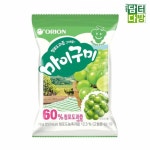 66g X 20개 오리온제과 마이구미 청포도 간식 젤리 가정용 잴리 세트 쨀리 f리 간식용 군것질 맛있는