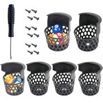 당구대 교체 포켓 - 당구대용 플라스틱 웹 6개 세트 6 Pcs