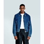 51퍼센트 매장정품 Bulky zipper denim Jacket - Deep 51PERCENT 51BC03JDJ01DB 132205