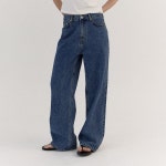 코어드 기장선택 Classic deep denim long