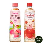 에이치케이이노엔 이노엔 티로그 아이스티 납작복숭아홍차 6개 루비자두 6개 12개