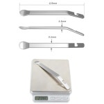 투투 자전거 타이어 레버 스푼 교체 도구 튜브 수리용 스테인리스 휴대용 레버 3종 세트