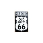 아메리칸 잡화 사인 플레이트 주석 간판 루트 66 차고 인테리어 빈 ROUTE66