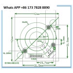 ABZ3 상 1000 와이어 인코더 모듈 산업용 스테퍼 서보 42 모터 필름 코드 디스크 HN103-36B-5