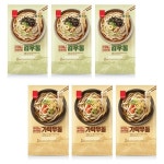 농협식품 우리밀 김우동 410g 3개 가락우동 415g 3개 맛있는 간편한 식사 간식 야식 혼밥 자취 캠핑 여행