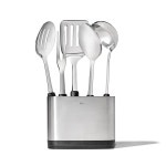 OXO 굿 그립 스테인리스 스틸 준비 서빙 주방 도구 6pc 세트
