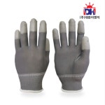 대한이엔지 PU 탑피트 코팅장갑 10켤레 손끝 안전 작업용 미끄럼방지 반코팅