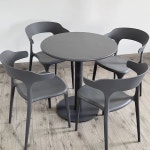 탄소강 야외테이블 카페 매장용 방수 루프탑