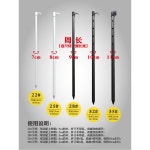 파라솔 지지대 타프 홀더 파이프 스톨 기둥 타격봉 연결봉 야외 막대 고정 텐트 폴대 22 언더로드 굵기 2