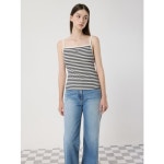 씨씨콜렉트 스트라이프 스퀘어넥 탑 C252PST051