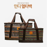 인디멀티백 캠핑 레저 낚시 차박 다용도수납 와이드 L