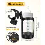 유모차 컵 홀더 2개 팩 자전거 카트 또는 워커용 범용 음료