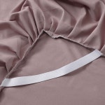 연보라 침대스커트 돌침대커버 매트커버 프릴 심플 덮개