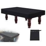 7 8 9 피트 당구장 테이블 커버 수납 가방이 당구대용 방수 실내 야외 사계절 햇빛 비 눈 먼지 보호 스누커 커버 7피트 7ft