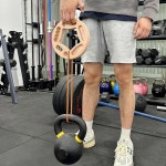 파워 가이드 행보드 핑거보드 클라이밍 그립 근력 훈련 실내 실외 양면 미끄럼 방지 휴대용