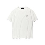 우알롱 Signature organic basic T-shirt -