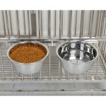 강아지 식기 밥그릇 스텐 고양이 반려동물 물그릇 대형견 직경24 소형견 애견