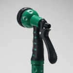 15M 7가지 분사기능 꼬임방지 코일 호스 물청소 워터건 화단 강력 복도 축사 수 세차 베란다 제트 가정