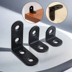 L브래킷 스트레이트 앵글 지지대 조인트 직각 90 도 선반 나무 상자 가구 12 개