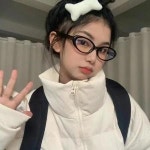 퓨어 큐트 안경테 인스타그램 메이크업 리스 일반 수 아이웨어 장식 전자