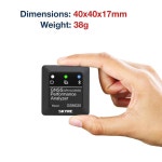 SKYRC GNSS 성능 분석기 RC GPS GLONASS 속도계 블루투스 지원 레이스 데이터 로거 차량 비행기용 속도 추적기 GSM020 SK-500023