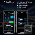 SKYRC GNSS 성능 분석기 RC GPS GLONASS 속도계 블루투스 지원 레이스 데이터 로거 차량 비행기용 속도 추적기 GSM020 SK-500023