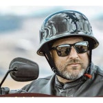 빈티지 레트로 독일군 헬맷 오토바이 하프 헬멧 반모