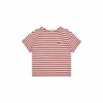 벨리타앤보이즈 레드 BB 하트 스트라이프 반팔 BK5MTS04RE
